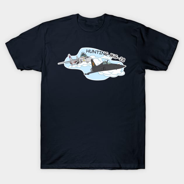 Hunting MiG-28 T-Shirt by MBK